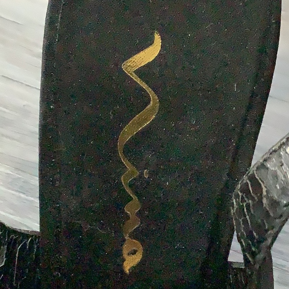 MIA Black Slingback Heels with Cutout Design - Picture 3 of 9